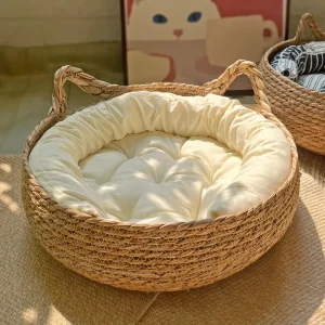 Rattan Weaving Bed, Cat/Small Dog